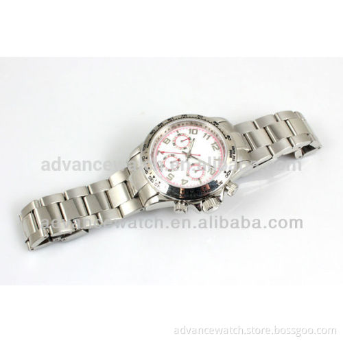 Alibaba China multifunction stainless steel watch man watch